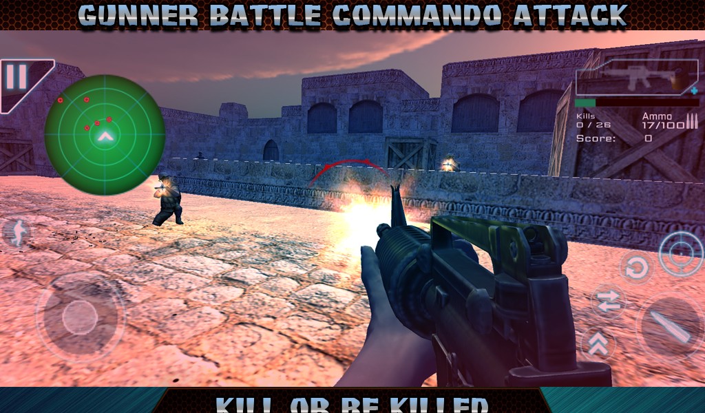 Gunner Battle Commando Attack screenshot 3