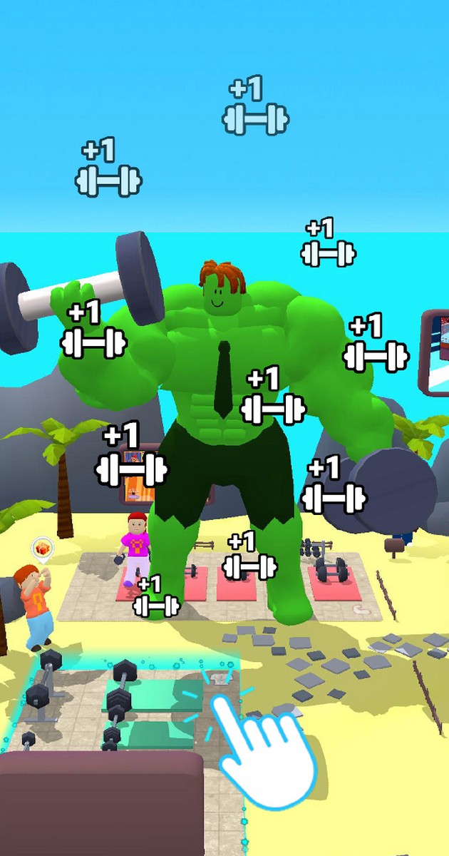Gym Workout Clicker: Muscle Up screenshot 2