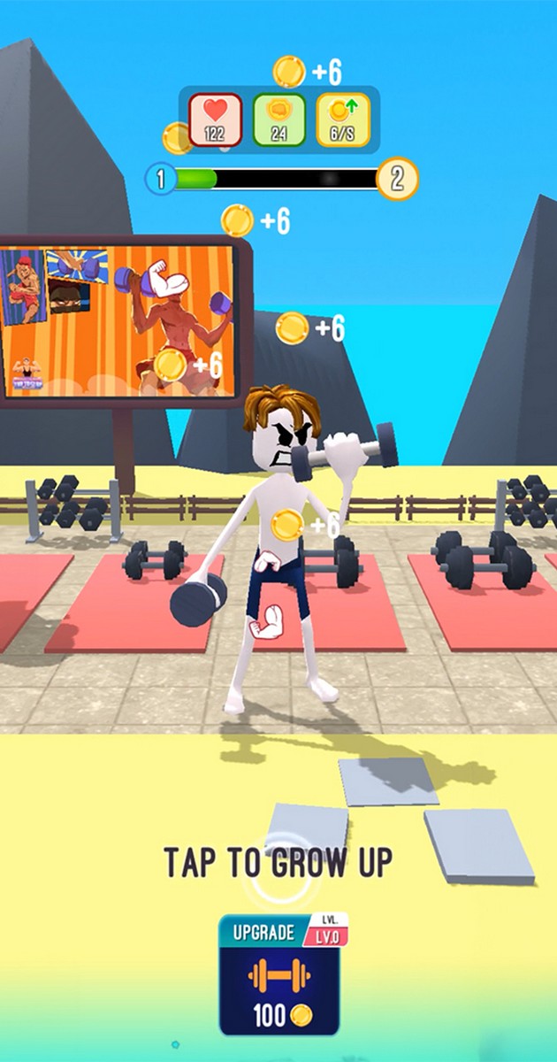 Gym Workout Clicker: Muscle Up screenshot 3