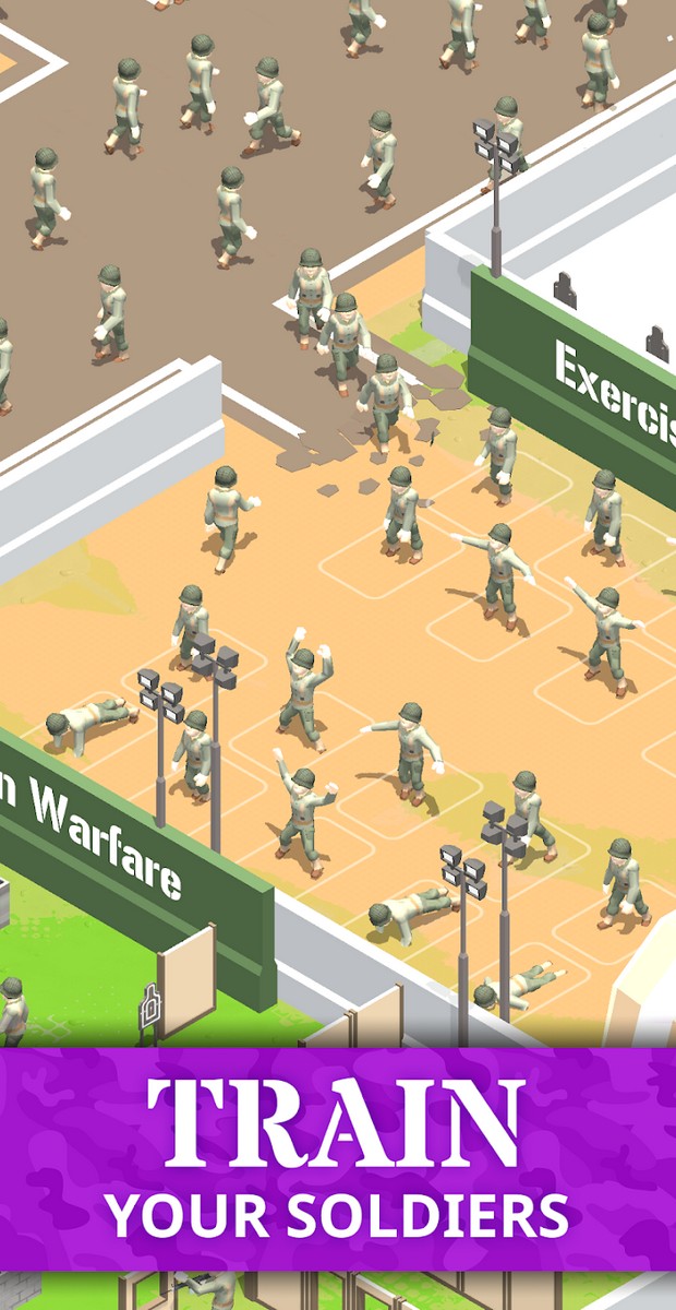 Idle Army Base screenshot 2