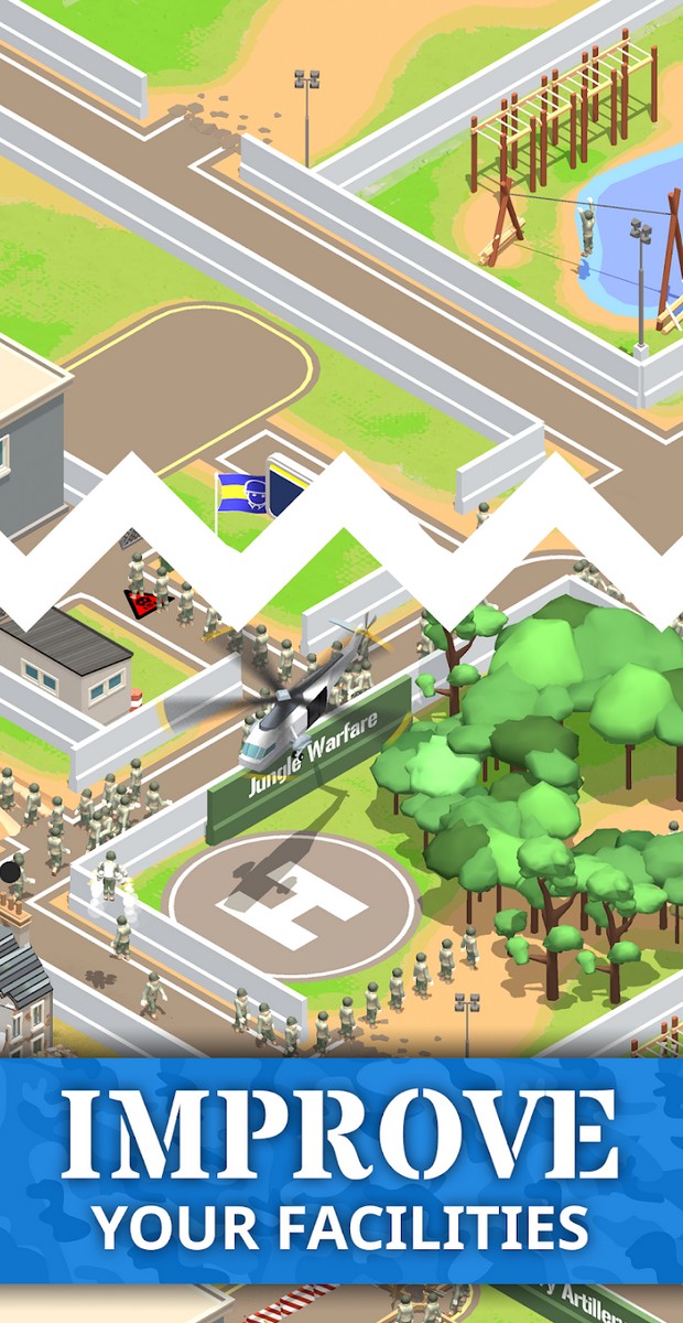 Idle Army Base screenshot 3