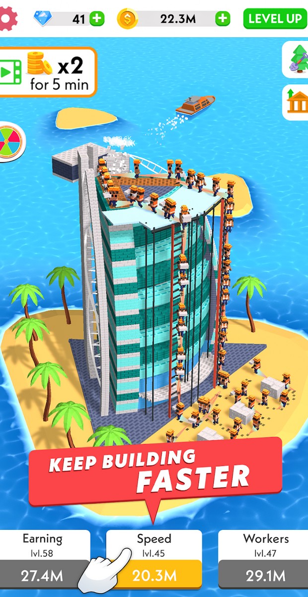 Idle Construction 3D screenshot 1