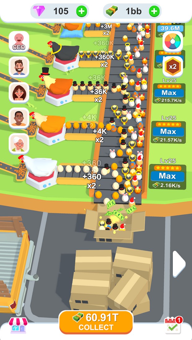 Idle Egg Factory screenshot 2