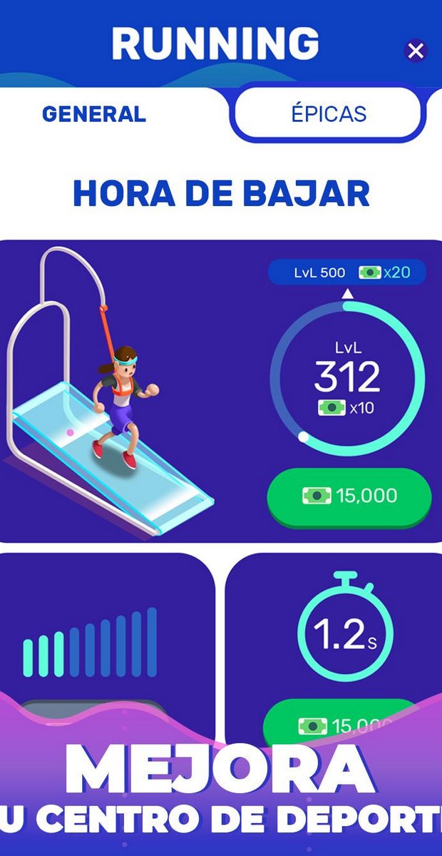 Idle Fitness Gym Tycoon - Workout Simulator screenshot 2