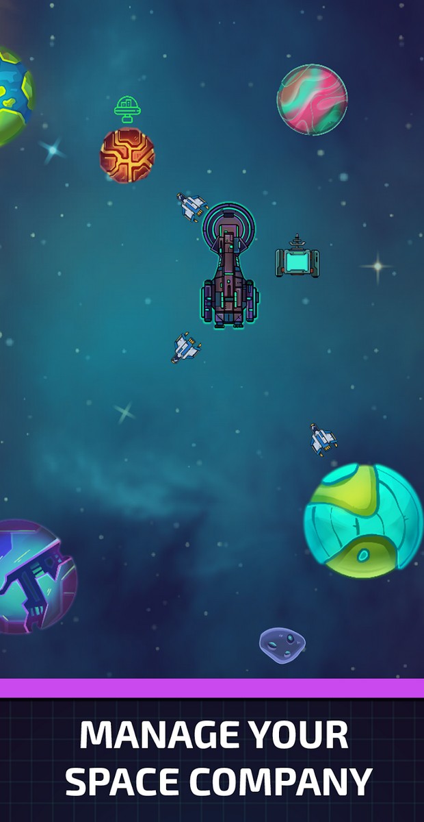 Idle Planet Miner screenshot 1