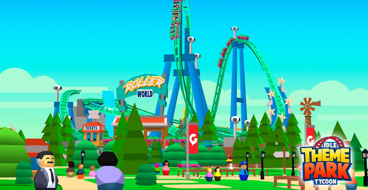 Idle Theme Park Tycoon screenshot 3