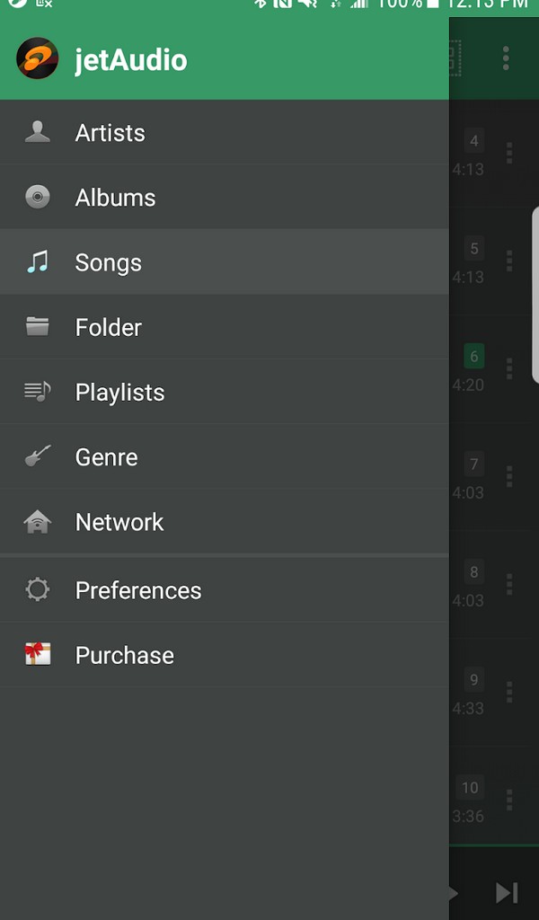 jetAudio HD Music Player Plus screenshot 2