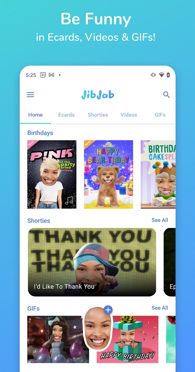 JibJab screenshot 1