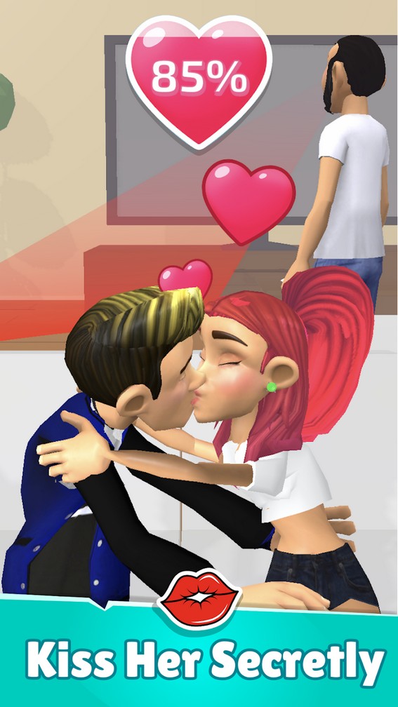 Kiss in Public: Sneaky Date screenshot 2