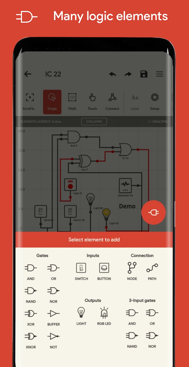 Logic Circuit Simulator screenshot 3