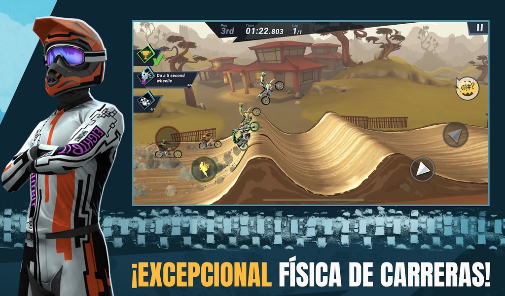 Mad Skills Motocross 3 screenshot 1