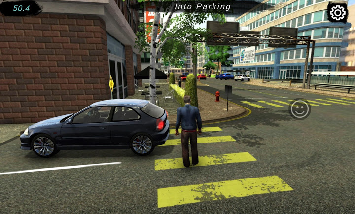 Manual gearbox Car parking screenshot 2