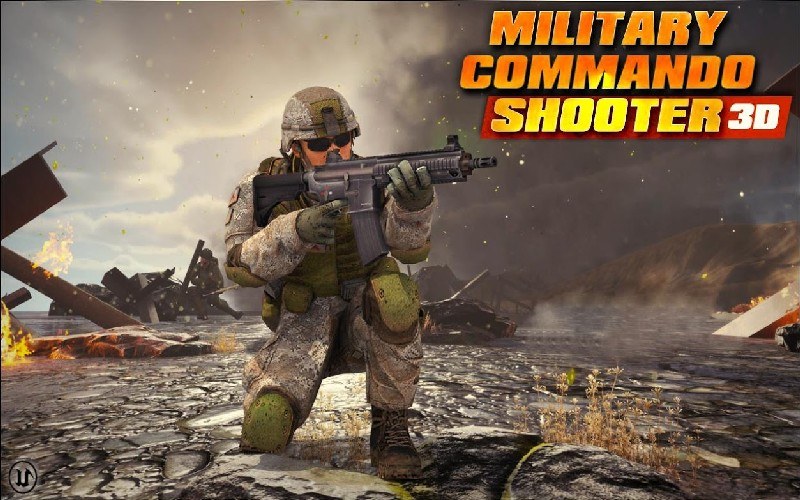 Military Commando Shooter 3D screenshot 1