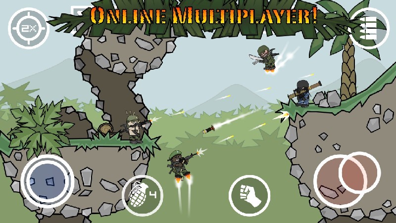 Mini Militia screenshot 1