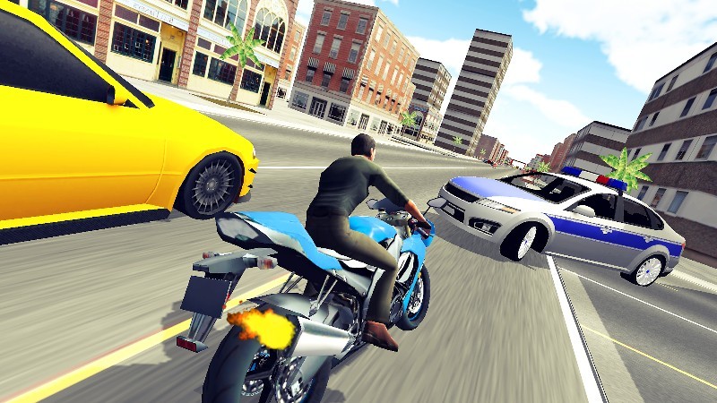 Moto Racer 3D screenshot 2