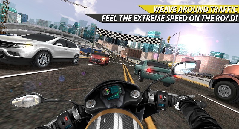 Moto Rider In Traffic screenshot 2