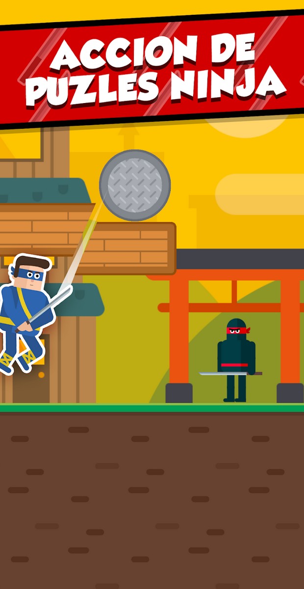 Mr Ninja - Slicey Puzzles screenshot 1