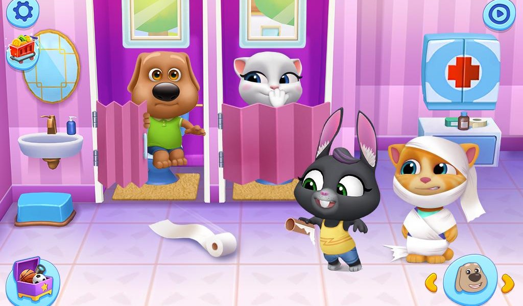 My Talking Tom Friends screenshot 2