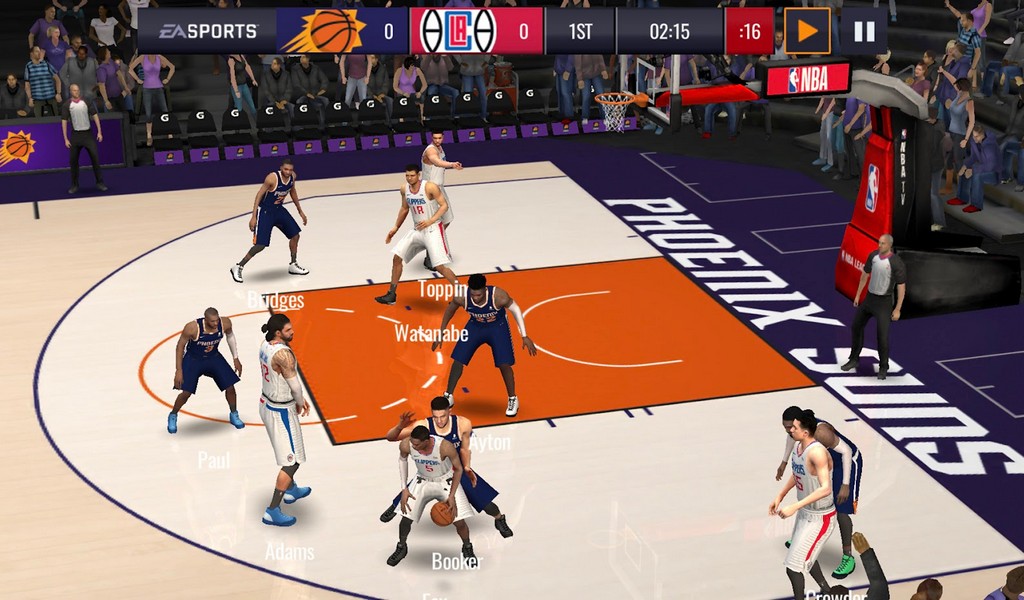 NBA LIVE Mobile Basketball screenshot 2