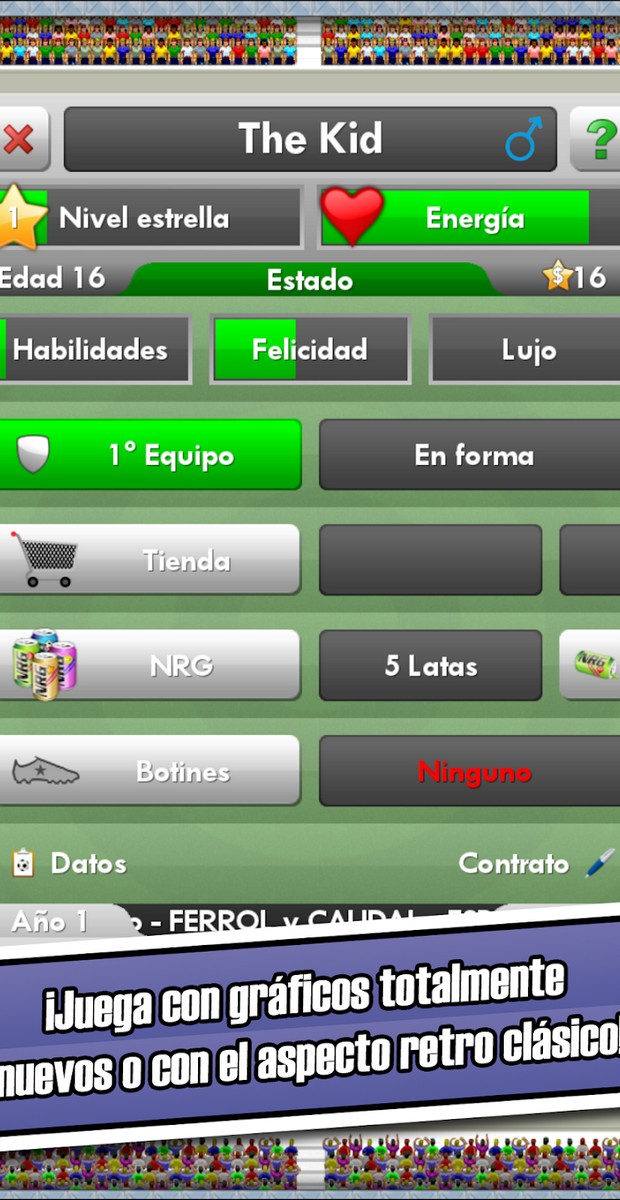 New Star Soccer screenshot 1