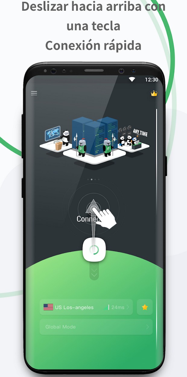 Panda VPN screenshot 1