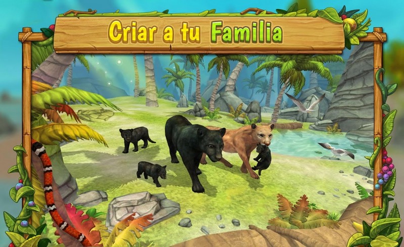 Panther Family Sim screenshot 1