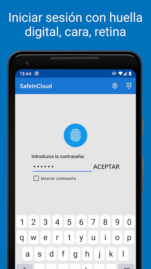 Password Manager SafeInCloud Pro screenshot 1