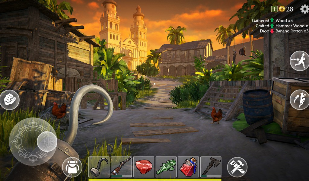 Pirate Island Survival 3D screenshot 1