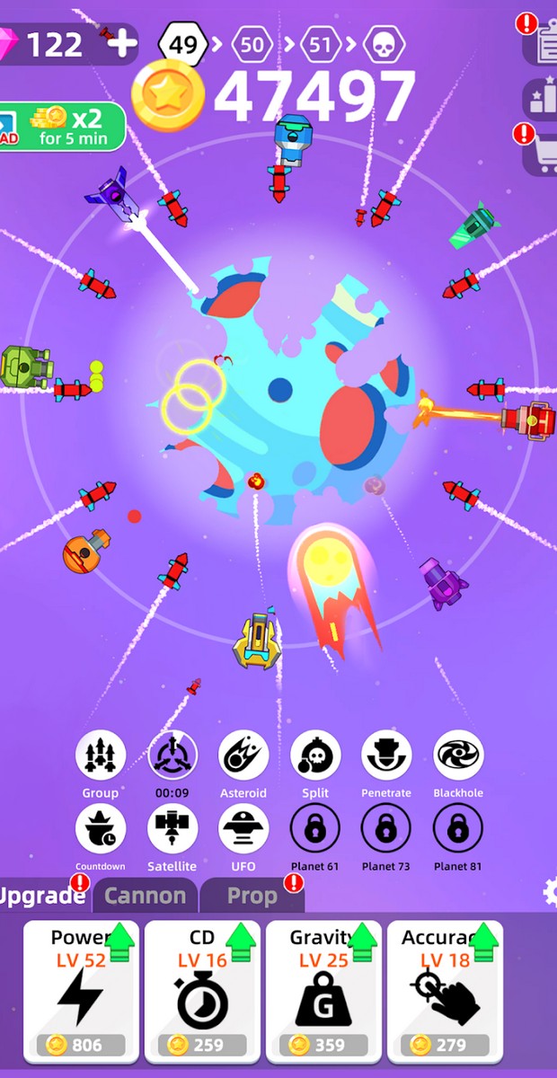 Planet Smash screenshot 2