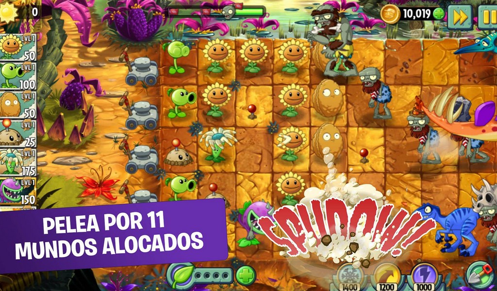 Plants vs. Zombies 2 screenshot 1