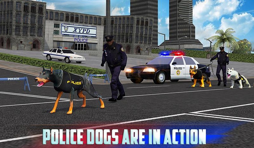 Police Dog Simulator 3D screenshot 1