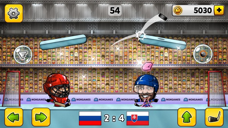 Puppet Ice Hockey: Pond Head screenshot 3