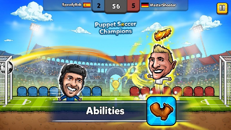 Puppet Soccer Champions screenshot 3