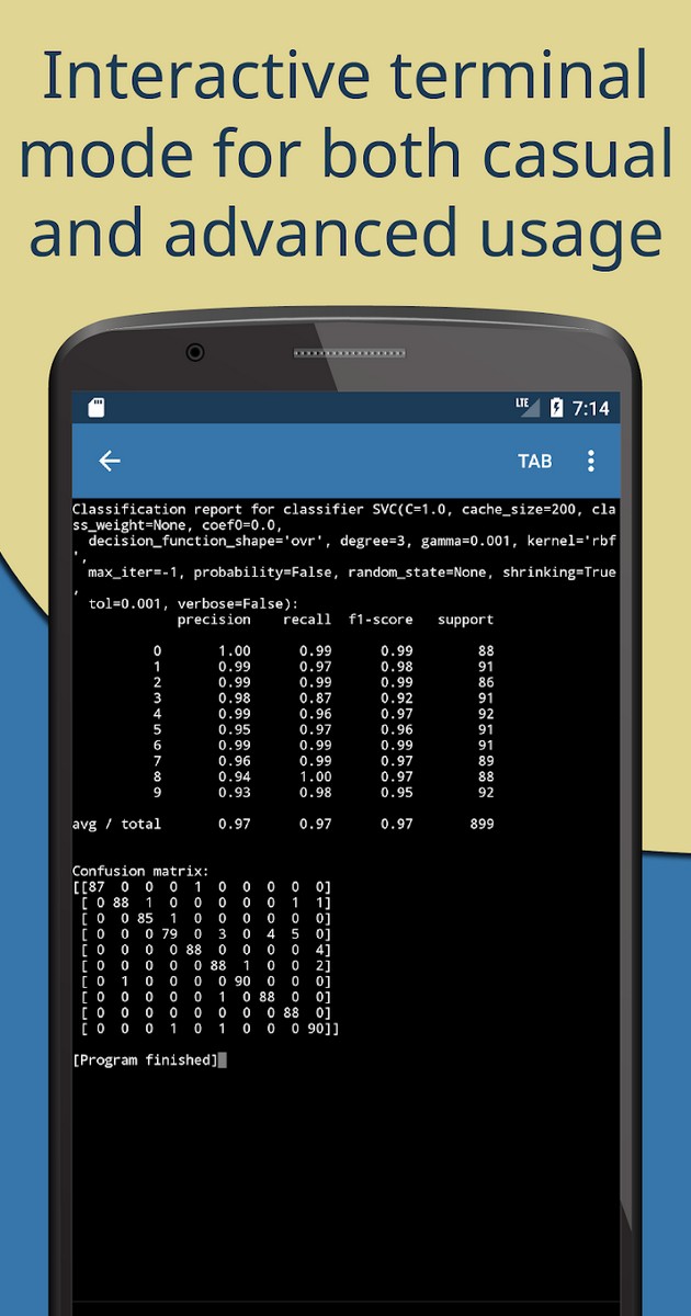 Pydroid 3 screenshot 2