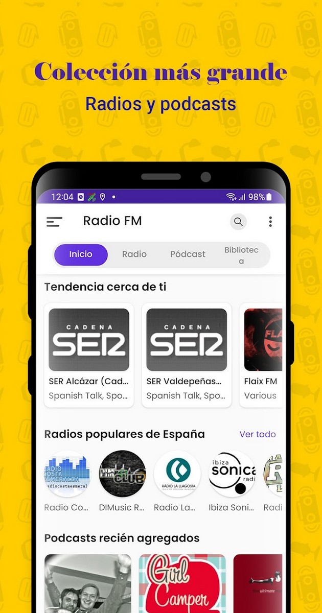 Radio FM screenshot 1