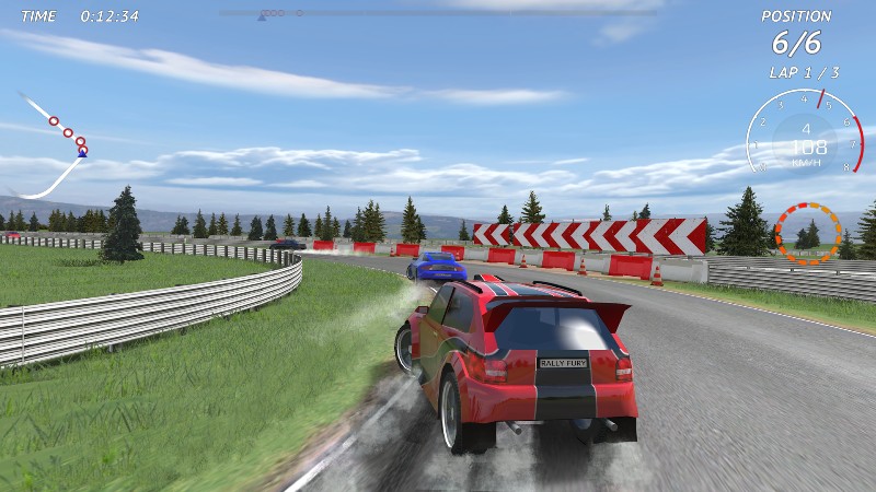 Rally Fury screenshot 1