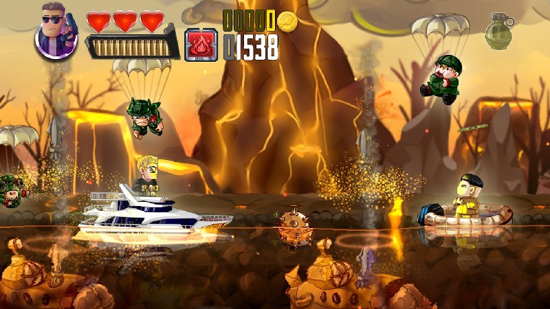 Ramboat: Shoot and Dash screenshot 2