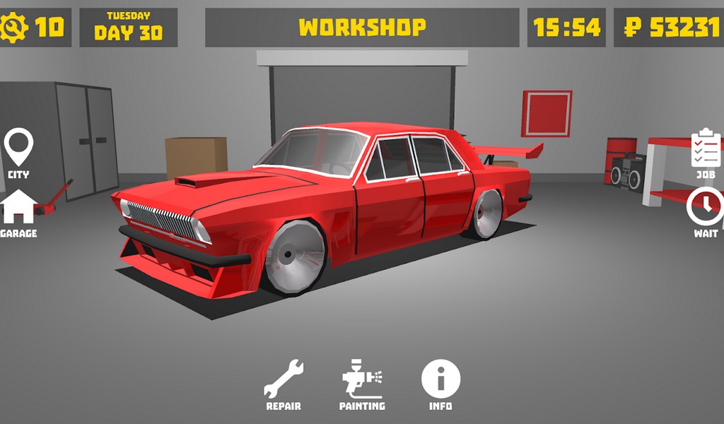 Retro Garage screenshot 1