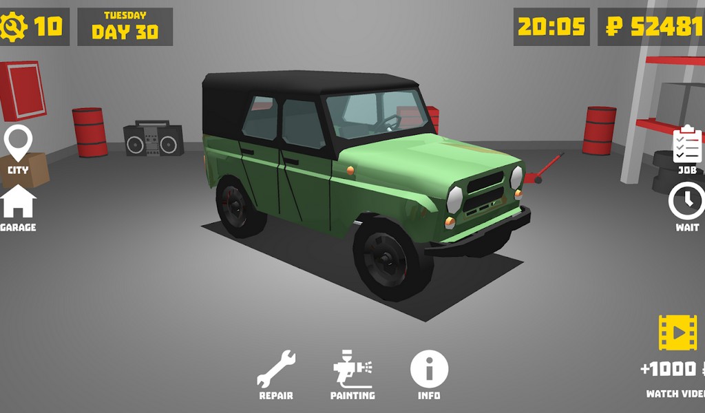 Retro Garage screenshot 2