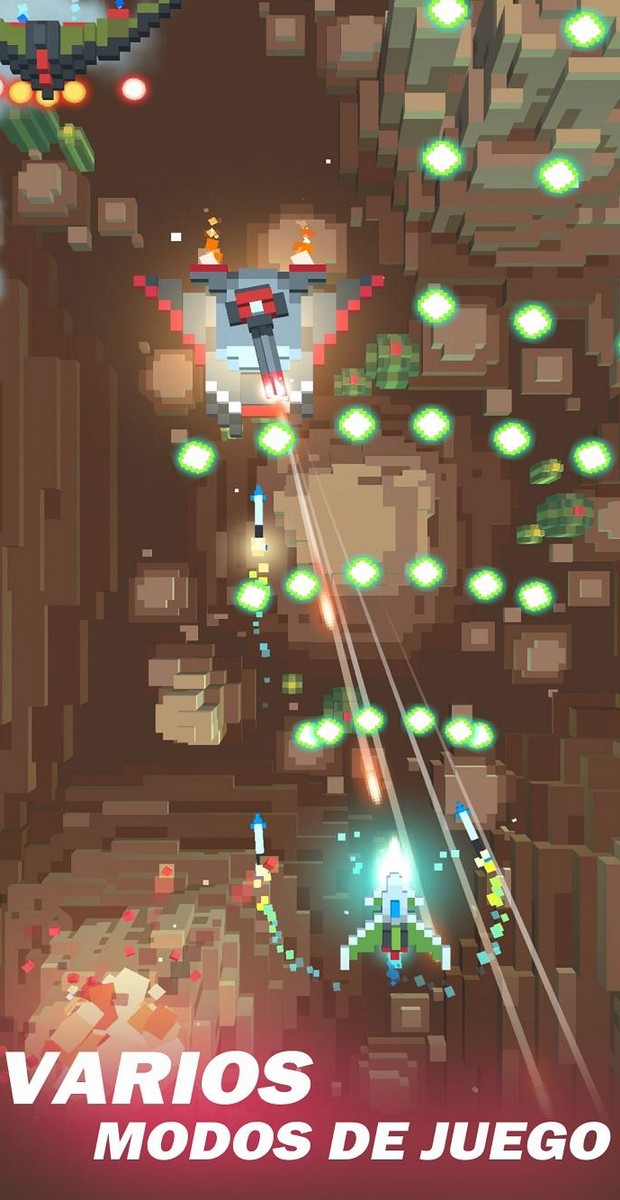 Retro Shooting - Pixel Space Shooter 3D screenshot 3