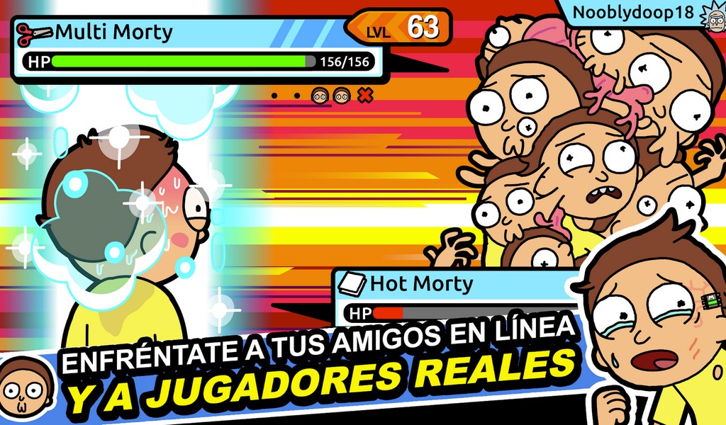 Rick and Morty: Pocket Mortys screenshot 2