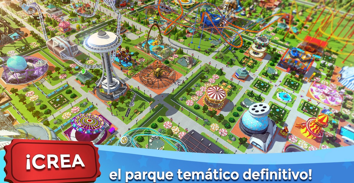 RollerCoaster Tycoon Touch screenshot 1