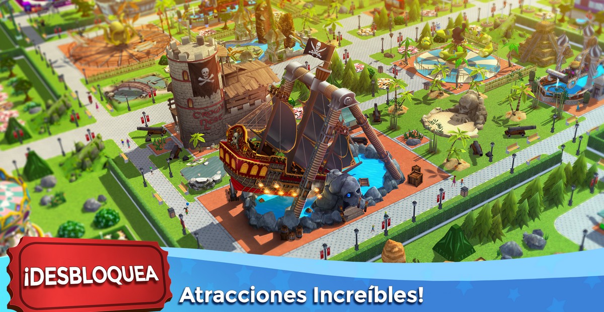 RollerCoaster Tycoon Touch screenshot 2