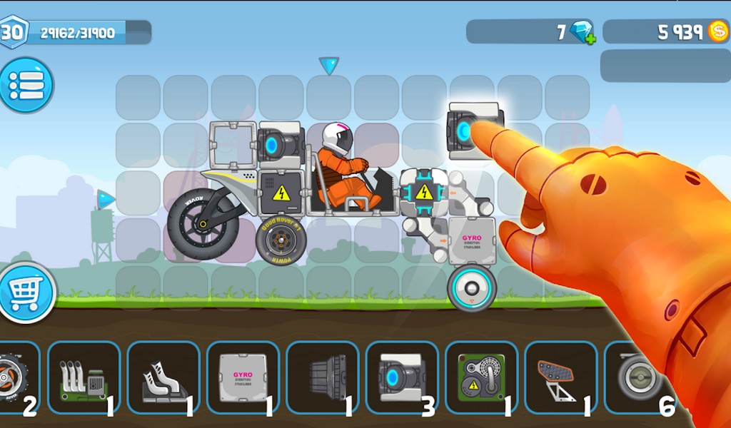 RoverCraft Race Your Space Car screenshot 2