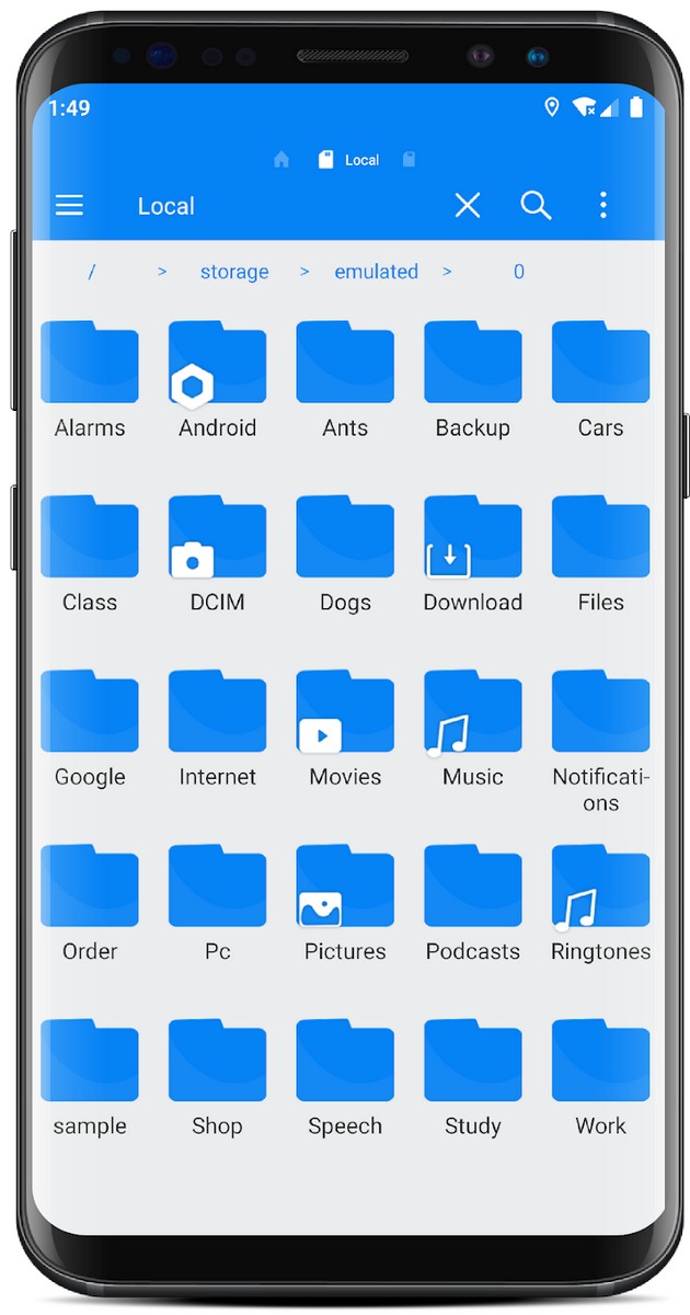 RS File Manager screenshot 2