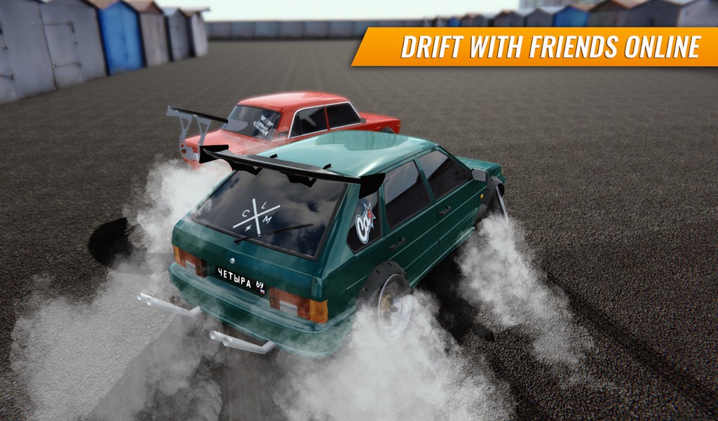 Russian Car Drift screenshot 1