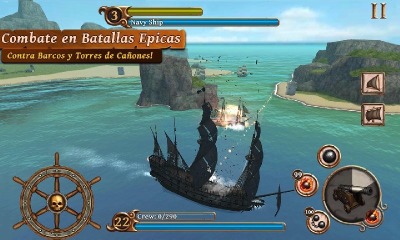 Ships of Battle Age of Pirates screenshot 1