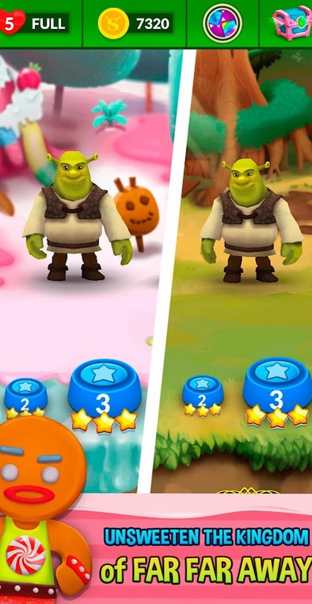 Shrek Sugar Fever screenshot 1