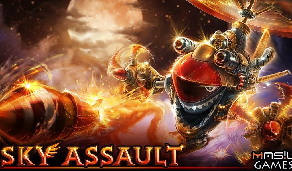 SKY ASSAULT: 3D Flight Action screenshot 2