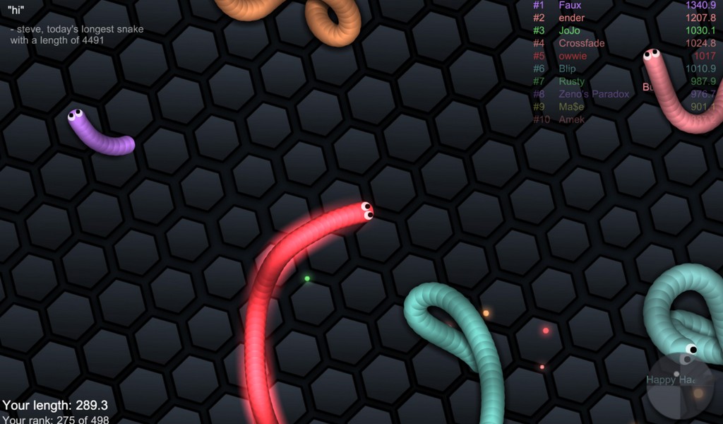 slither.io screenshot 2